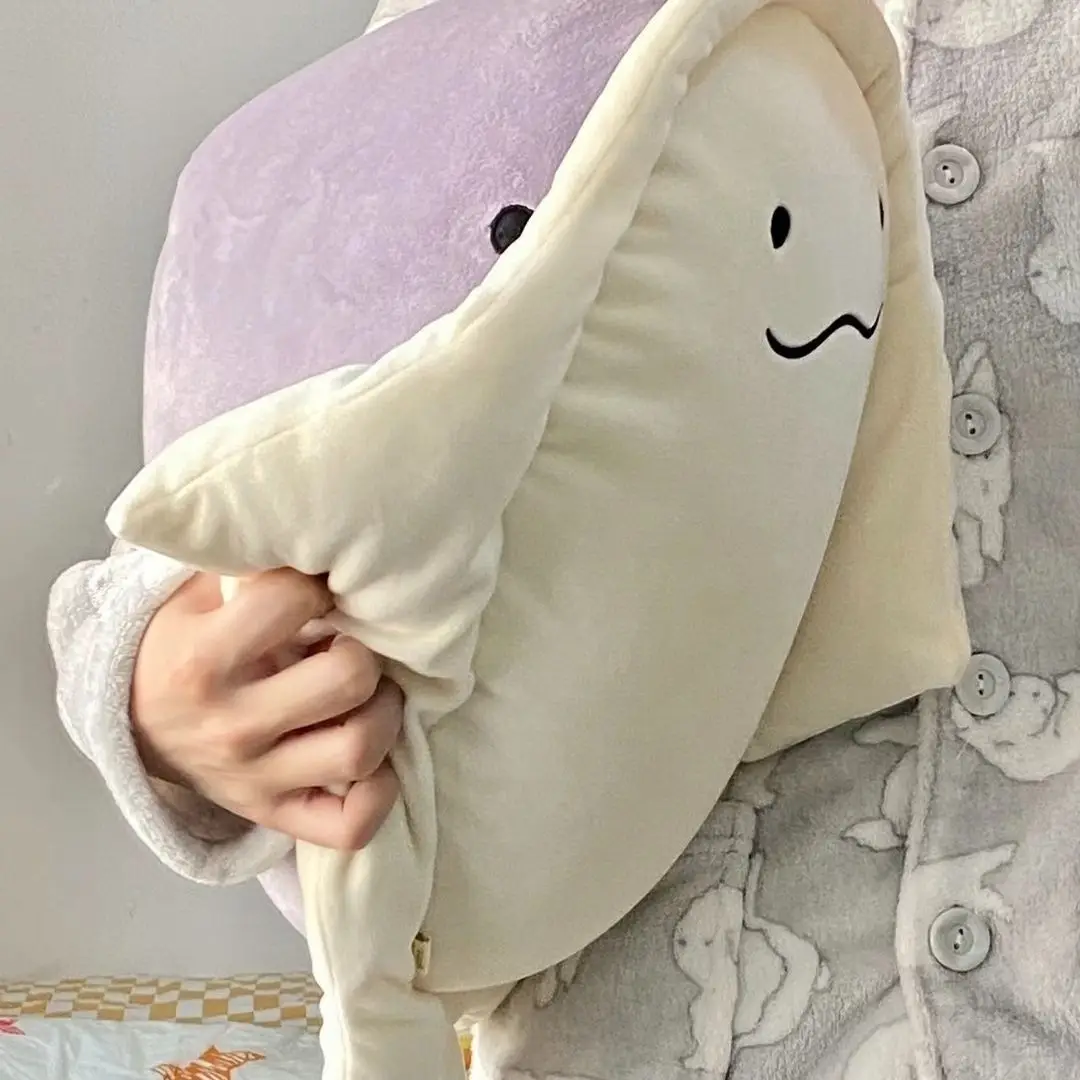 

Cute Ray Doll Bed Pillow Doll Plush Toy Devil Fish Cushion Super Soft Sleeping Holiday Birthday Surprise Gift
