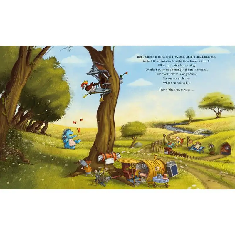 El Grumbletroll Aprilkind Barbara Van Den Speulhof Stephan Pricken Schiffer Publishing 9780764361173 Libro