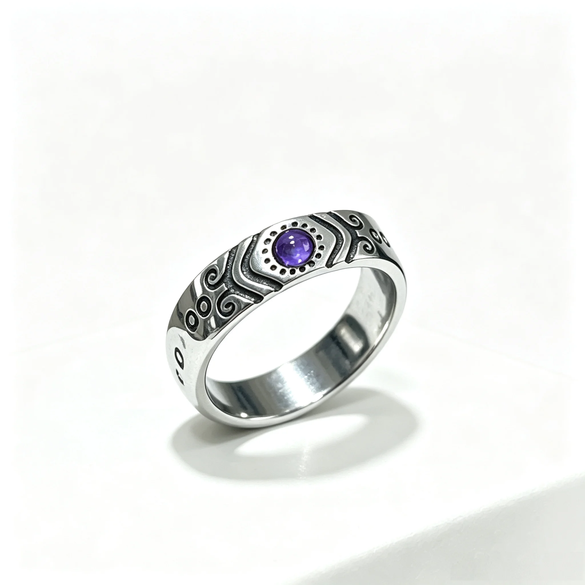 Ring Titanium Steel Fadeproof Madoka Kaname Homura Akemi Mami Tomoe Cosplay Prop Gift for Fans Anime Accessories