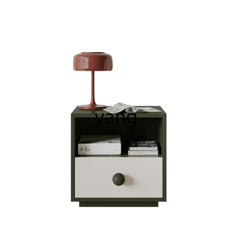 

LH retro style black bedside paint room bedside cabinet locker