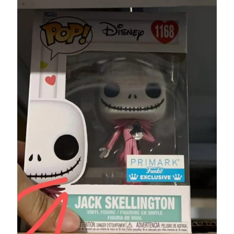 Funko Pop Original Genuine Disney Anime Figure Jick Skellington 1168 Toys for Boys Girls Gift Collectible Model Ornaments - Image 3