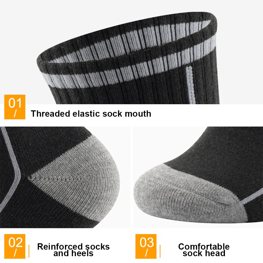 울 스키 양말 두꺼운 겨울 보온 양말 남녀 공용 스키 스노보드 하이킹 아웃도어용