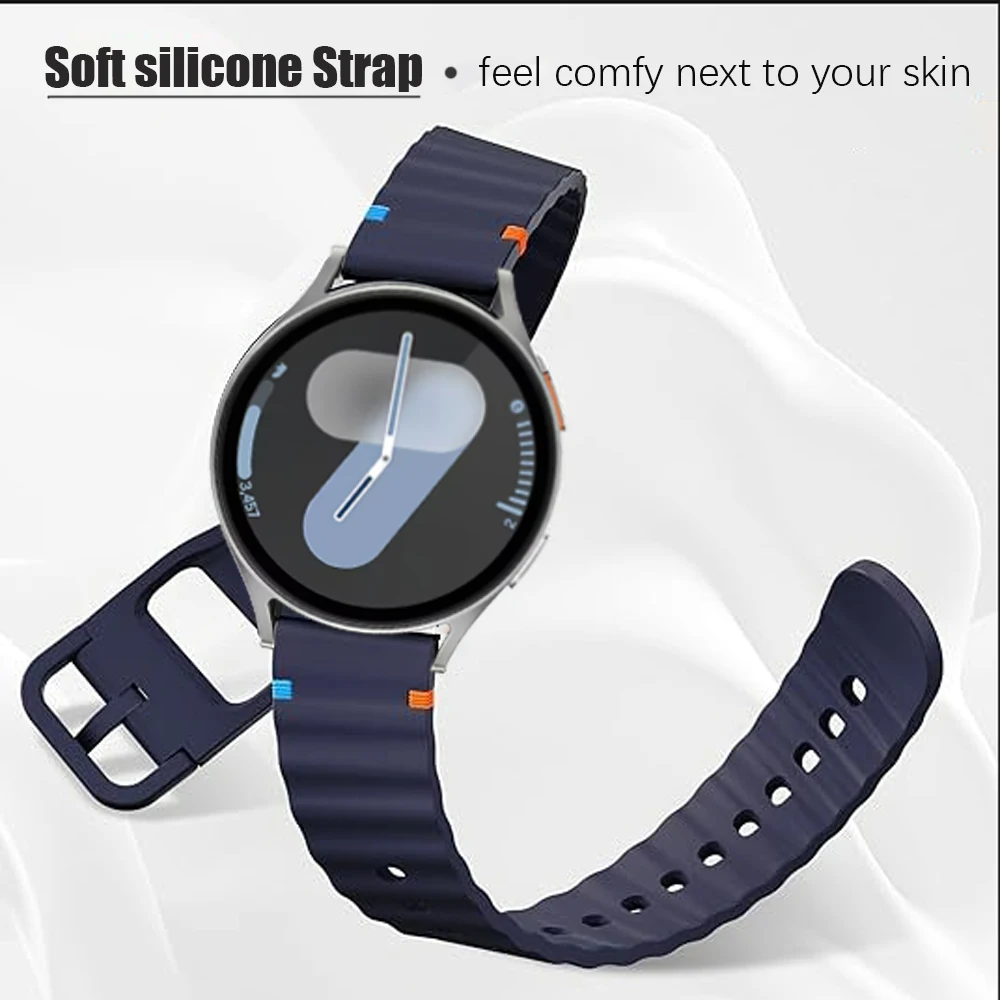 حزام ساعة سيليكون رياضي 22 ملم لساعة Xiaomi ملون 2 سوار MI Watch 2 pro/S4/S3/S2/S1 Active Band لحزام هواوي/سامسونج