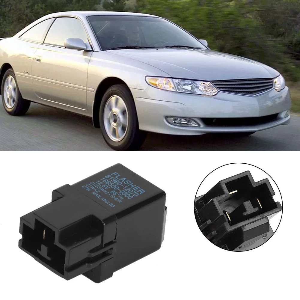 

Реле поворота Flasher 81980-12070, подходит для Toyota, Lexus ES300 1995-2001, 3-зубчатое реле, ABS, автомобильные аксессуары