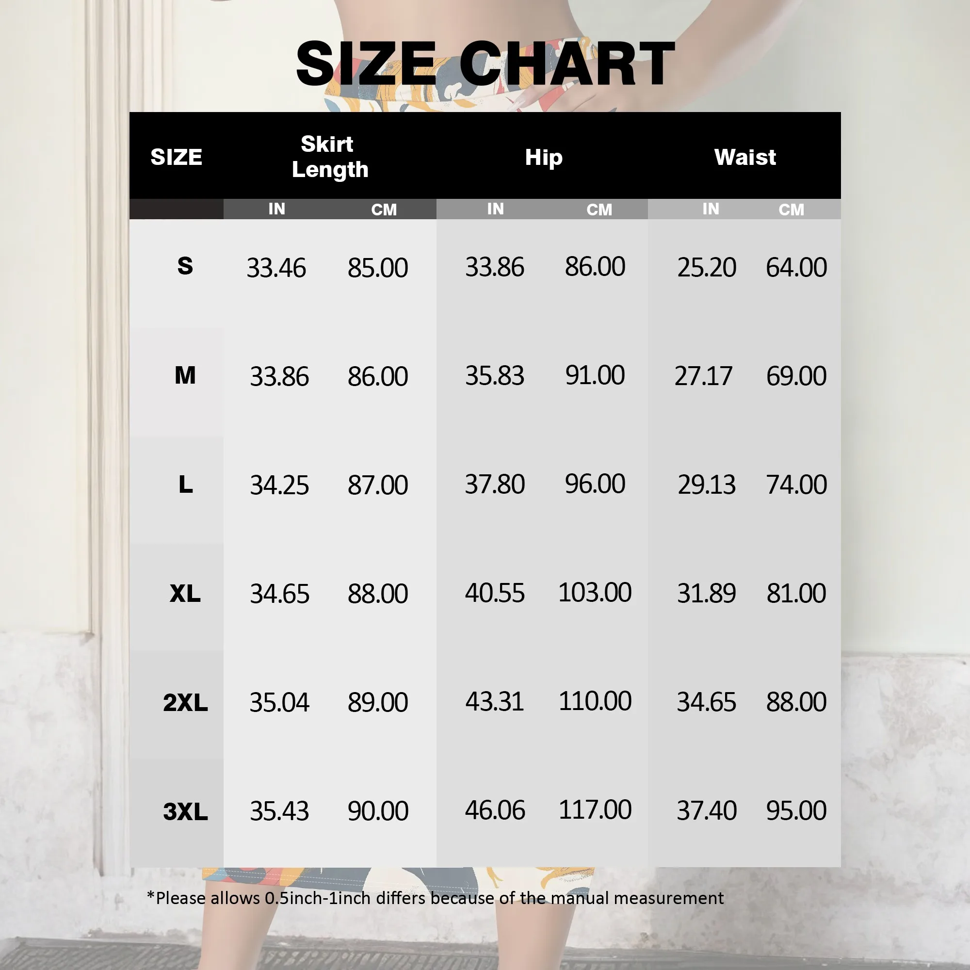 Künstlerischer Pferdedruck, Midi-Bleistiftrock, Abstraktes Tiermuster, Hochgeschnittener Bodycon-Rock, Modische Büro- und Partykleidung, S-2XL – Detail 7