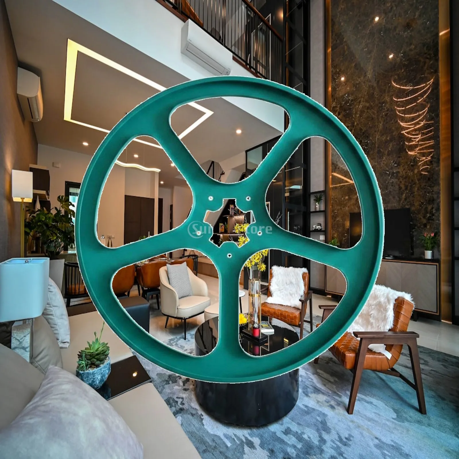 Metal Sprayer Wheel Pulley for Farm Spray Machine Reel Assembly Thickened Grooved Roller Part