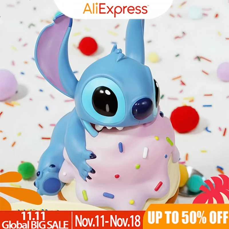 

Official Disney Cosmic Cuties Stitch Series Ice Cream Doll Exquisite Craftsmanship Elegant Gifts Suitable For Christmas