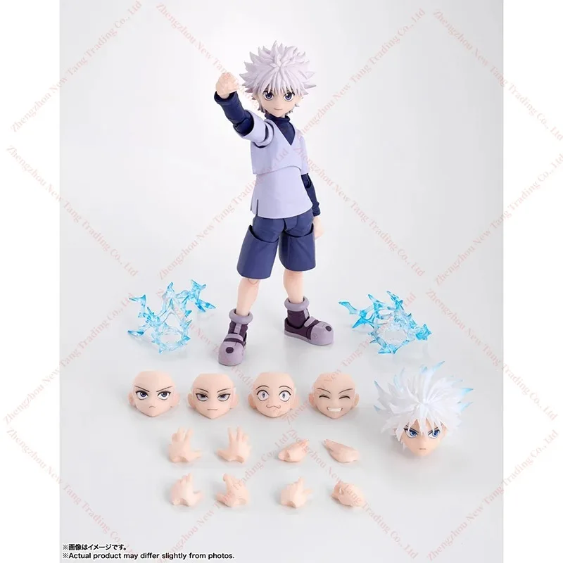 

Original Bandai Shf Hunter x Hunter S.H.Figuarts Killua In Stock Anime Action Collection Figures Model Toys