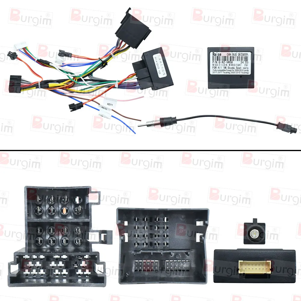 Mascherina Autoradio 2DIN Per Volkswagen Passat B6/B7/CC 2010-2018 – Per Schermi Da 9 O 10.1 Pollici - 2