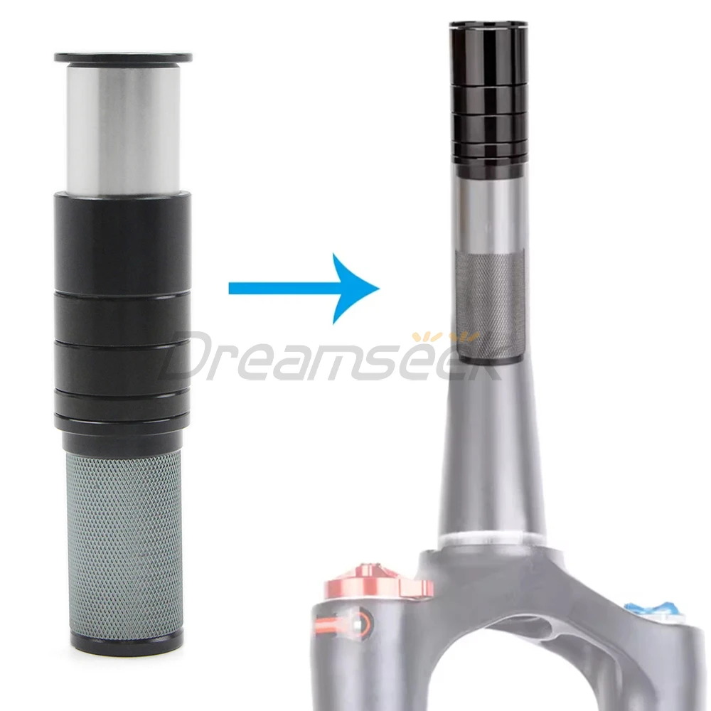 Bike Handlebar Front Fork Stem Riser Extender Extension 28.6mm Bicycle Head Up Adaptor Cycling Hidden Increaser Aluminum Alloy