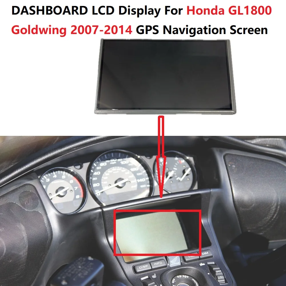 DASHBOARD LCD Display For Honda GL1800 Goldwing 2007-2014 GPS Navigation Screen