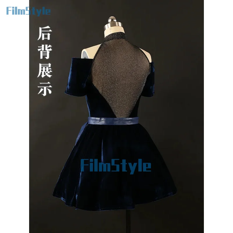 FilmStyle Alien Stage Mizi Cosplay Kostuum Halloween Anime Kleding Spel Outfits Zwarte Prachtige Jurk Vrouwen