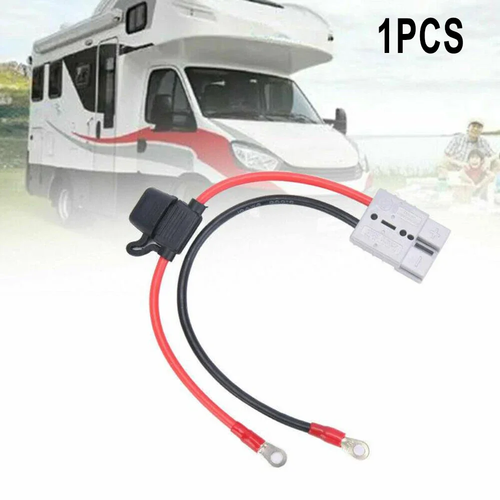 For anderson plug 50A Extension Cable With Ring Terminals battery socket Charging Connector contact for power electric Vehicles