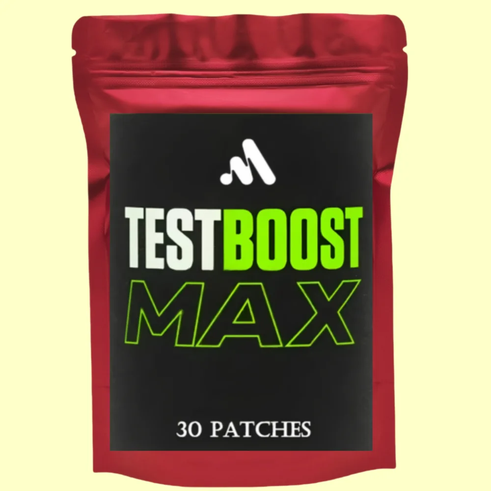 30 Patches Testosterone Max Transdermal Patches for Men, Maca, Ginseng ,Shilajit & Saw Palmetto