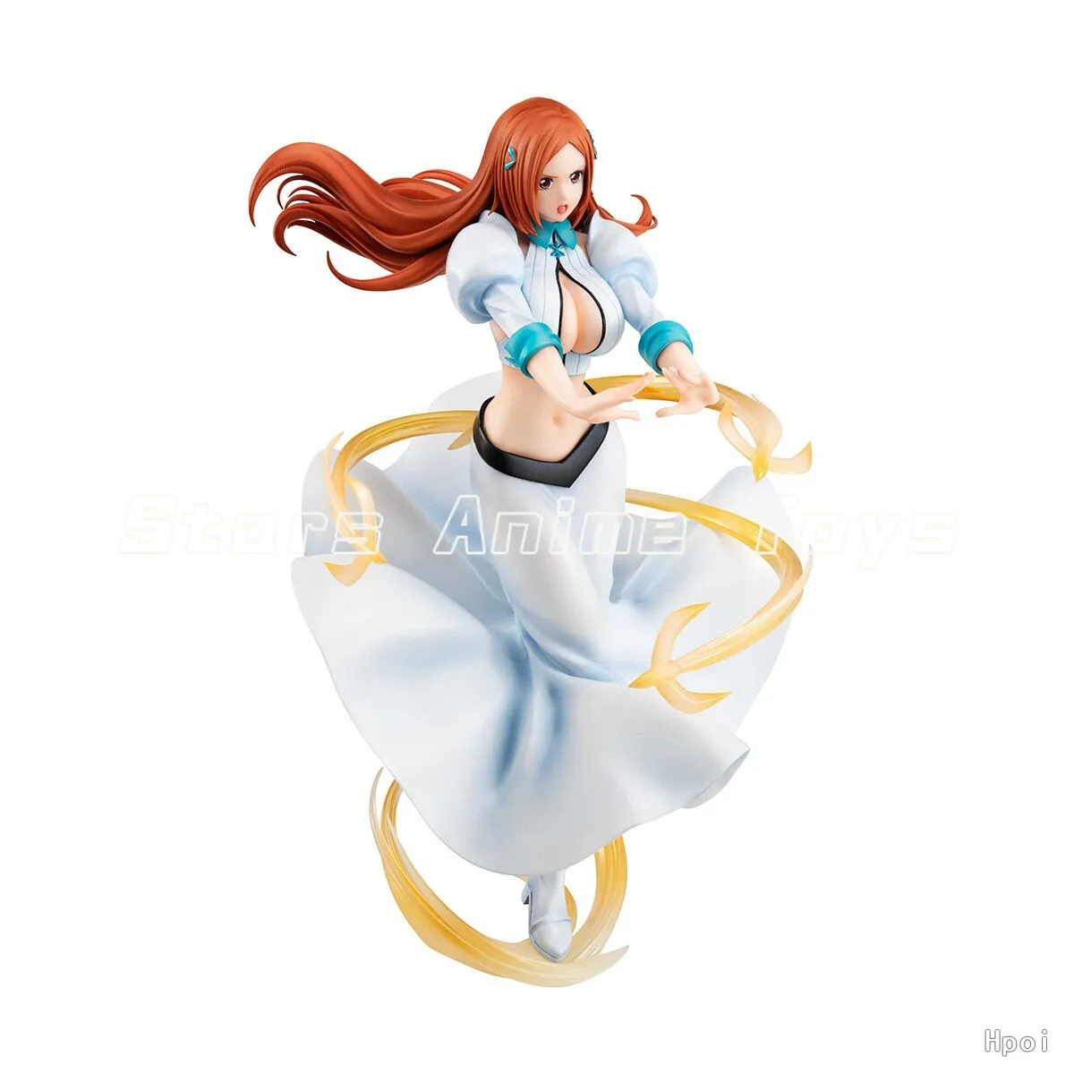 

Original MegaHouse GALS Series BLEACH New Chapter Inoue Orihime Animation Figure Ornaments Collection Toys