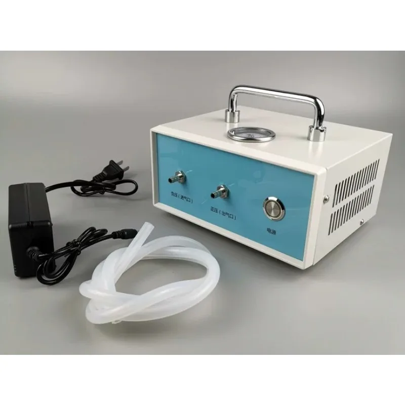Portable Oil-Free Diaphragm Vacuum Pump Positive Negative Pressure Lab Filtration And Air Sampling Pump