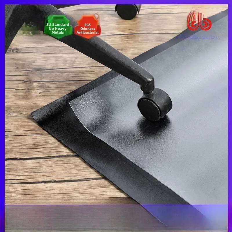 

Cambodia Home Entrance Mat Office Chair Protection PVC Anti-Slip Floor Rug Pure Color Office Entrance Door Mat