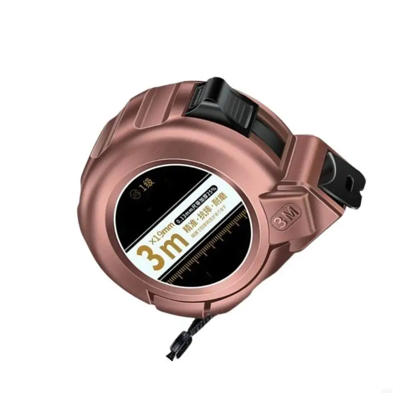 H58C Retractable Ruler Locking Steel Tape Measure Construction Tools 3/5/7.5/10M