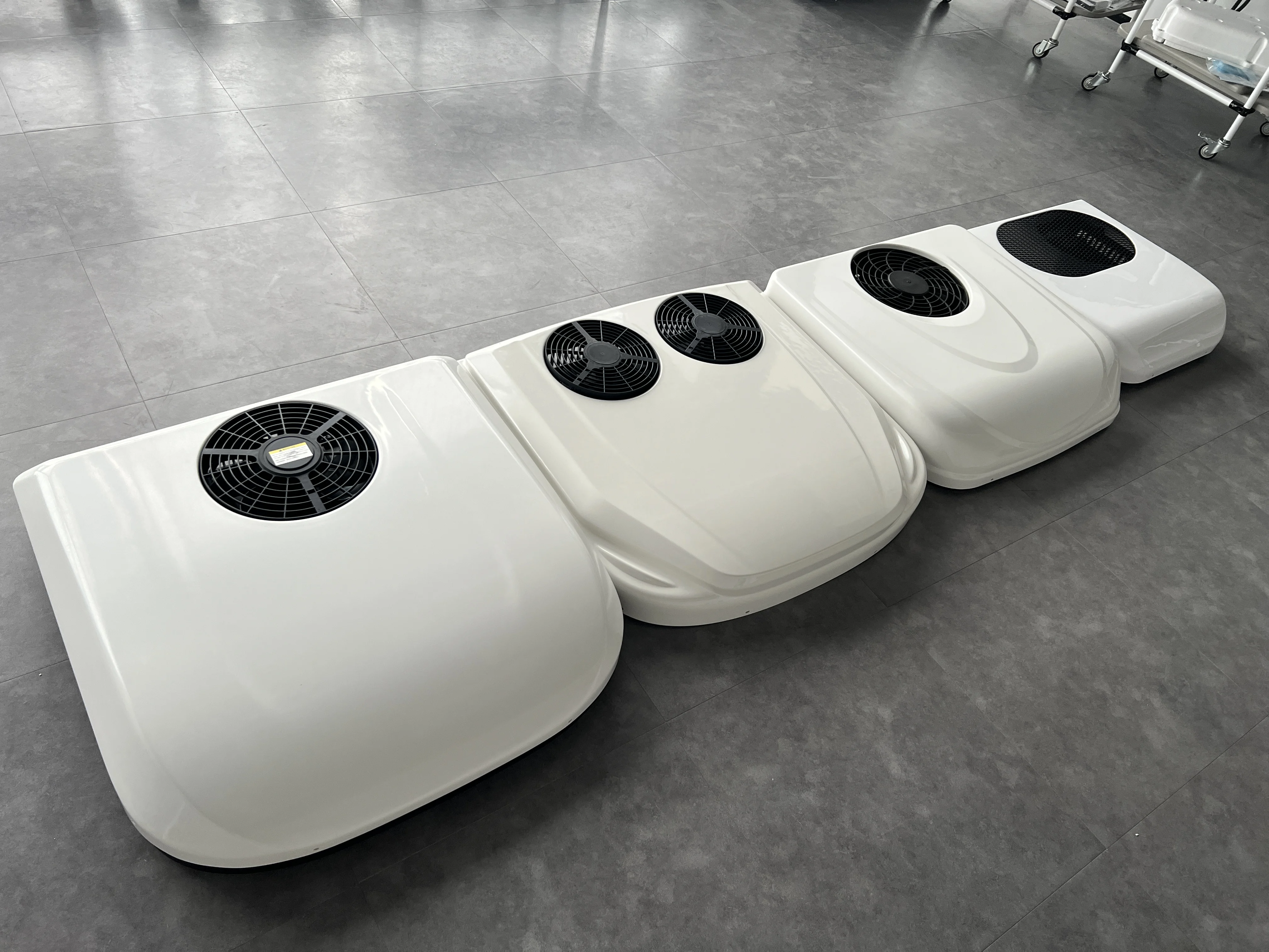 12 فولت/24 فولت/48 فولت الكهربائية التيار المتناوب سقف وقوف السيارات مكيف الهواء برودة لشاحنة RV متنقل قافلة فان 12 فولت على السطح تكييف السيارات #5