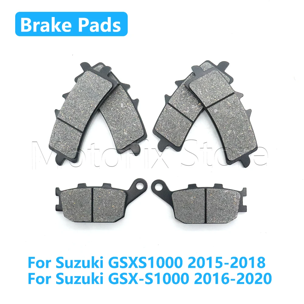 For Suzuki GSX-S1000F GSXS1000 F GSX-S1000 ABS GSXS 1000 GSXS1000F Motorcycle Accessories Front Rear Brake Pad