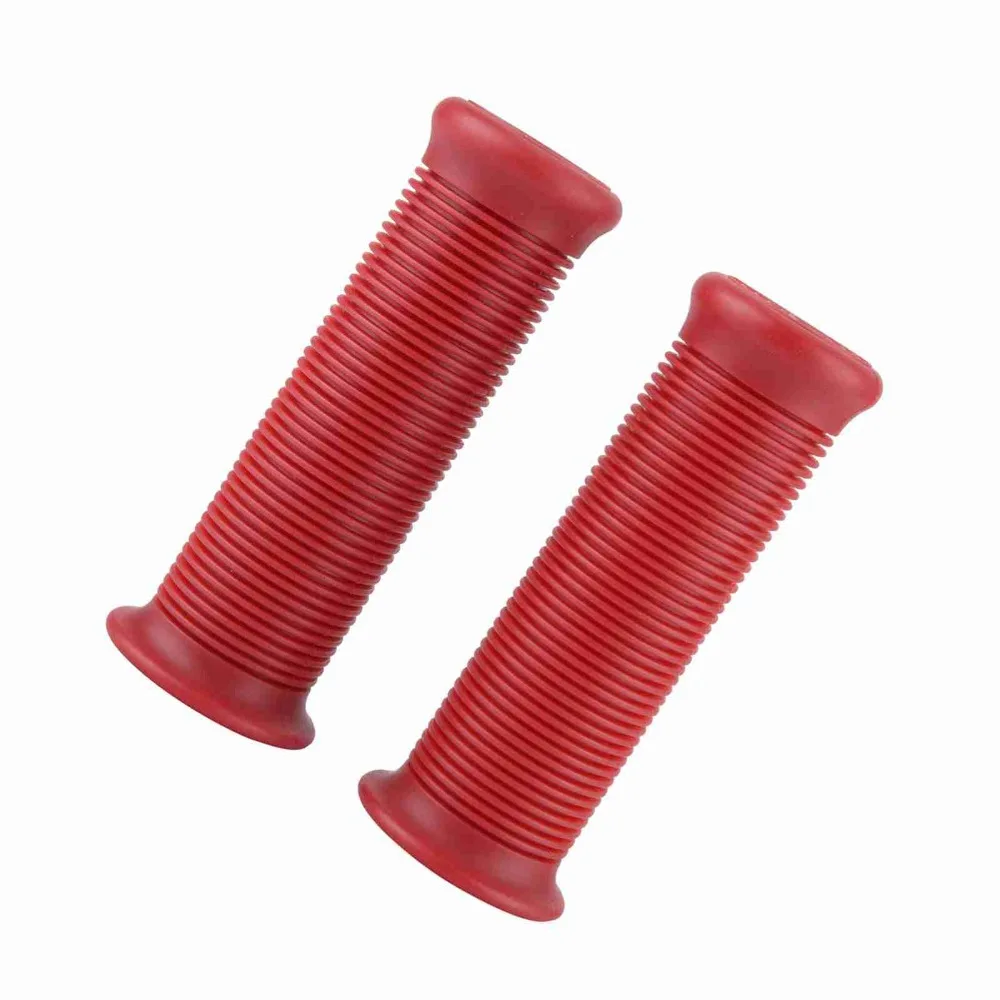 1 pair 1 Inch 25mm Motorcycle Handlebar Grip TPR Material 1.1 Inch 28mm Universal Motorcycle Grip Red/Brown Vintage Style