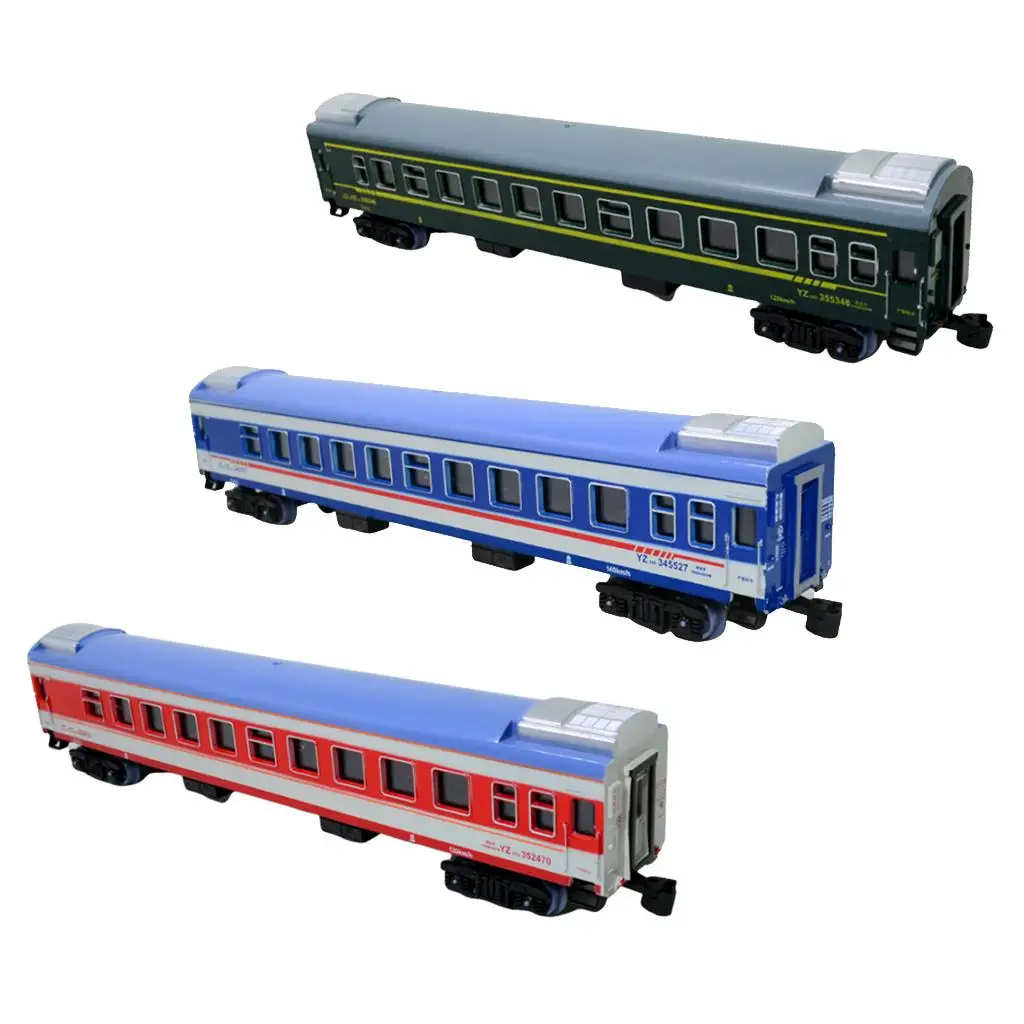 1/87 Model Train Toy China Series YZ25G Passenger Car Locomotive Plastic Toy