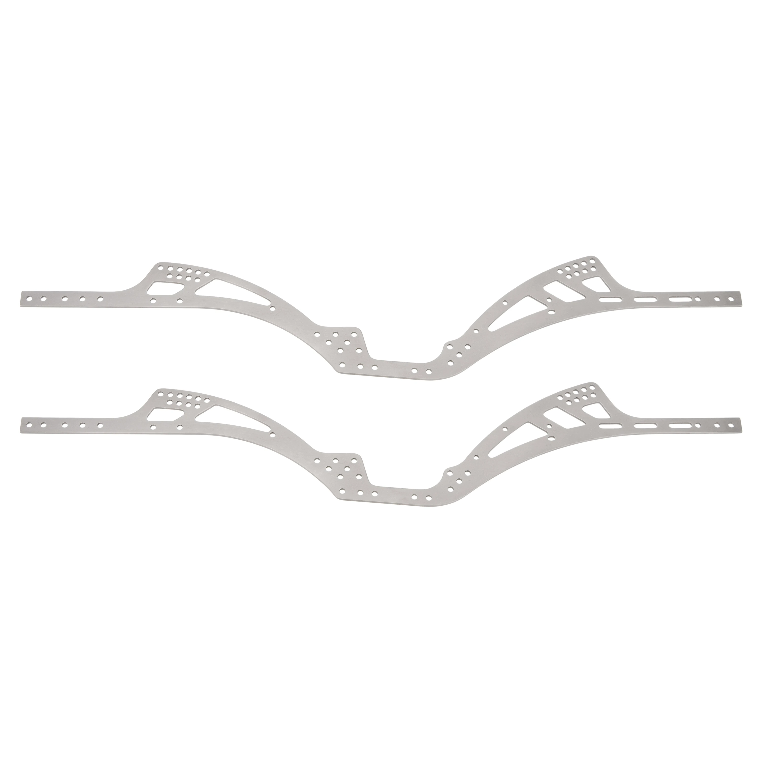 MEUS Racing Gold Rush V2 Titanium TC4 Chassis Frame Rails for 1/10 Axial SCX10 SCX10 II Capra 1.9 UTB