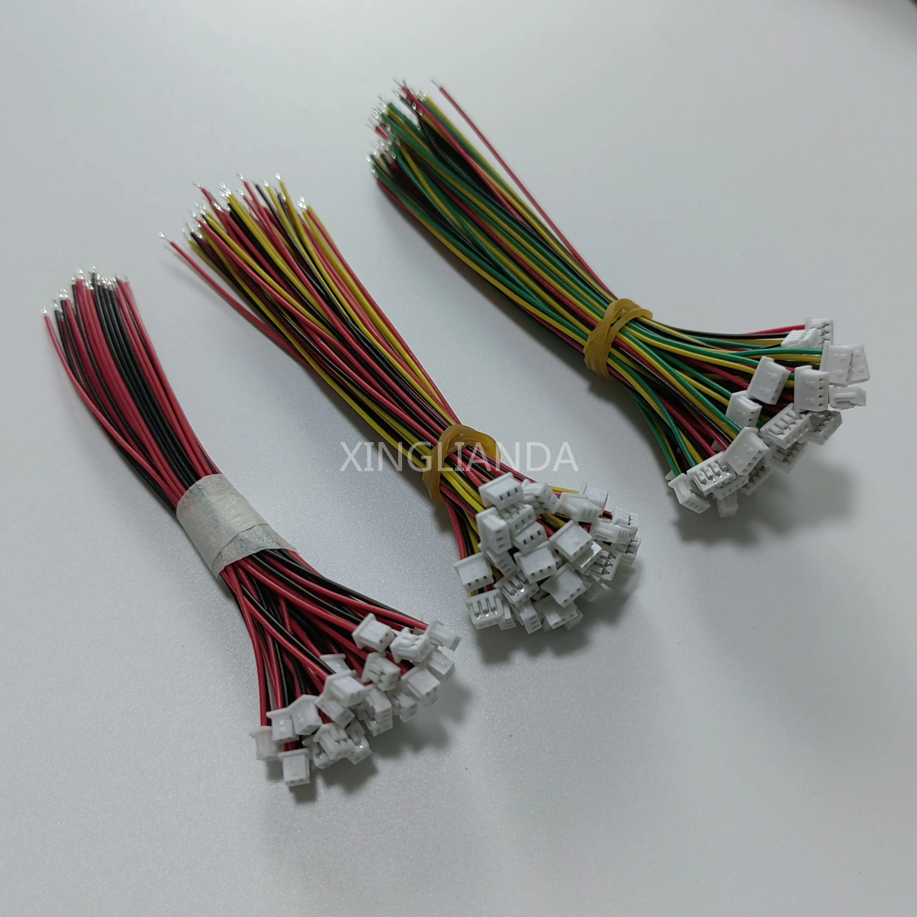 JST 1.25mm single-head 10CM Female Wire Cable Connectors 100MM 2/3/4/5/6/7/8/9/10/12P Electronic Wire Connector