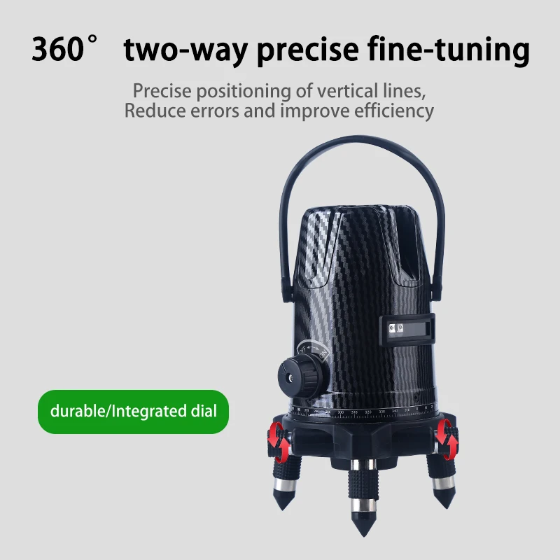 Factory Supply 2/3/5 Lines Nivel Laser Level 360 Laser Level 2 Lines Green Light Outdoor Glare Spirit Level 5