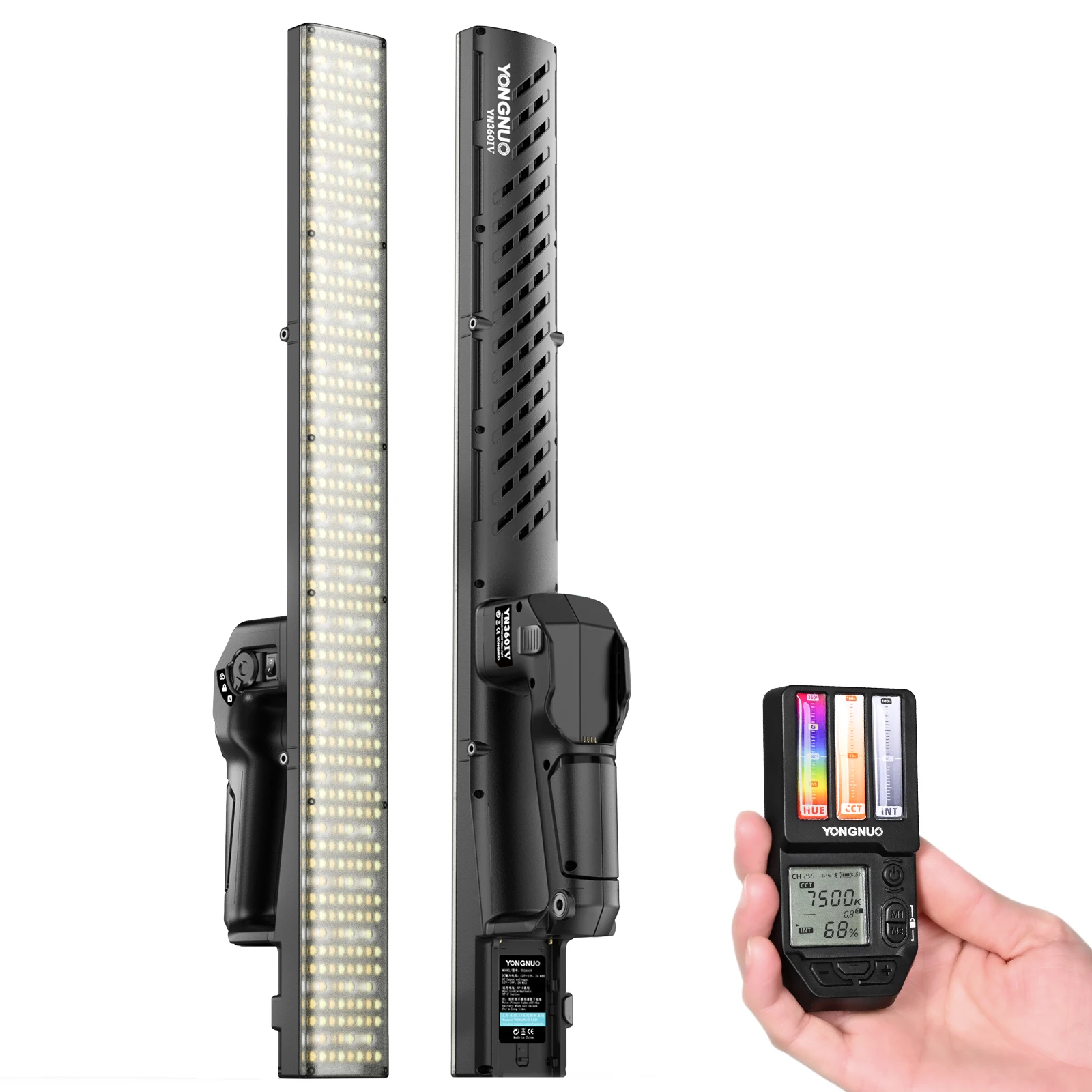 Yongnuo YN360IV YN360 IV LED Video Light 2000K-10000K RGB Photo Lamp with Remote Control and AC Power Adapter