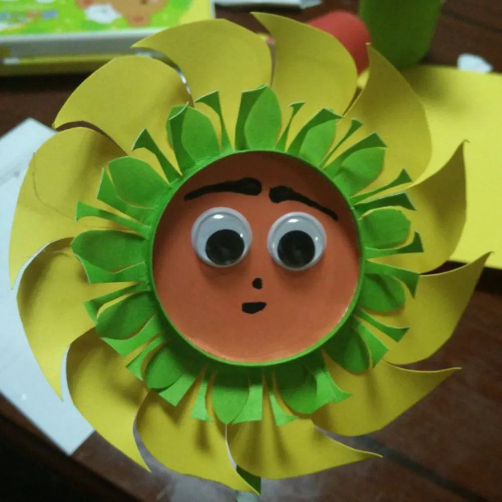 

100Pcs Moving Wiggly Eyes 20Mm Self-Adhesive Black White Wiggle Eye for DIY Crafts Scrapbooking Projects Kids Activities Fun Gag