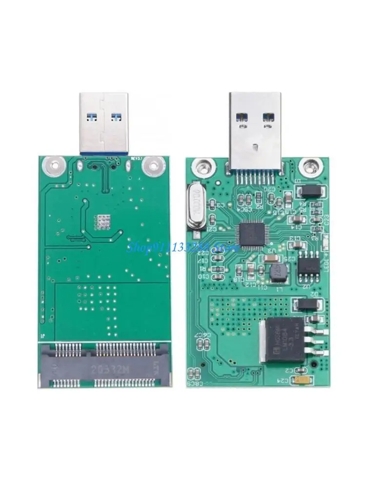 G88D Mini mSATA Adapter mSATA to USB3.0 Reader for Quick File Backups Widely Use