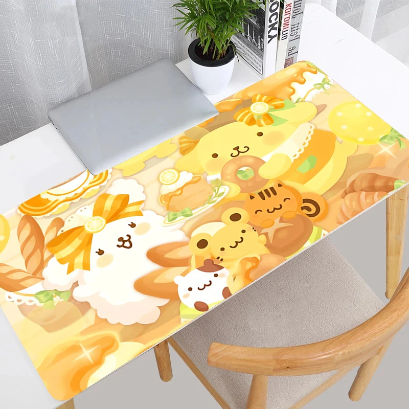 

Коврик для мыши с помпонами для офиса, ноутбука XXL, коврик для компьютерной клавиатуры, ковер, большие игровые аксессуары, коврик для мыши, коврик для ПК, геймера, настольный коврик, стол