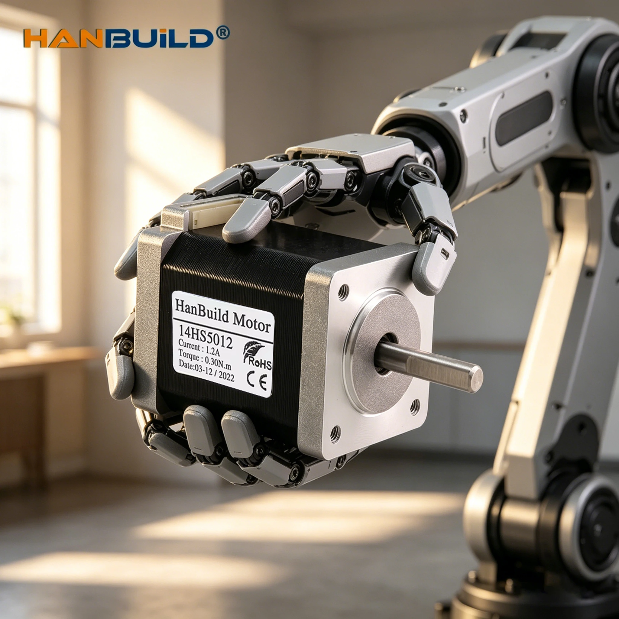 

Шаговый двигатель Nema14 35X50MM 1.2A 0.3N.M с 4 выводами 14HS5012 для медицинского оборудования