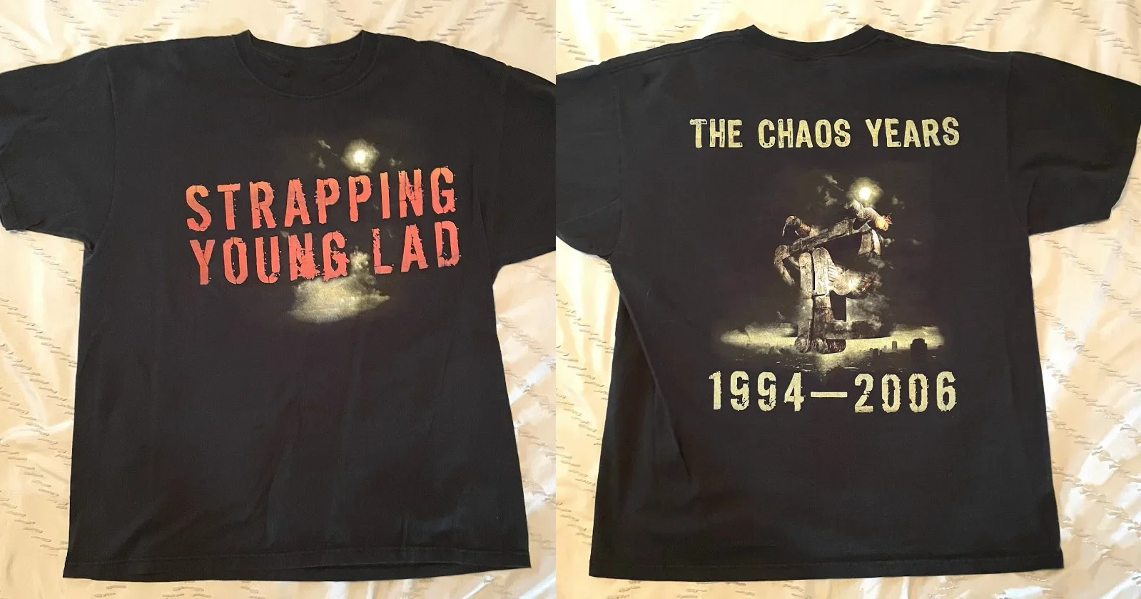 Strapping Young Lad The Chaos Years 1994-2006 T-shirt All Size S to 5XL 2F1782