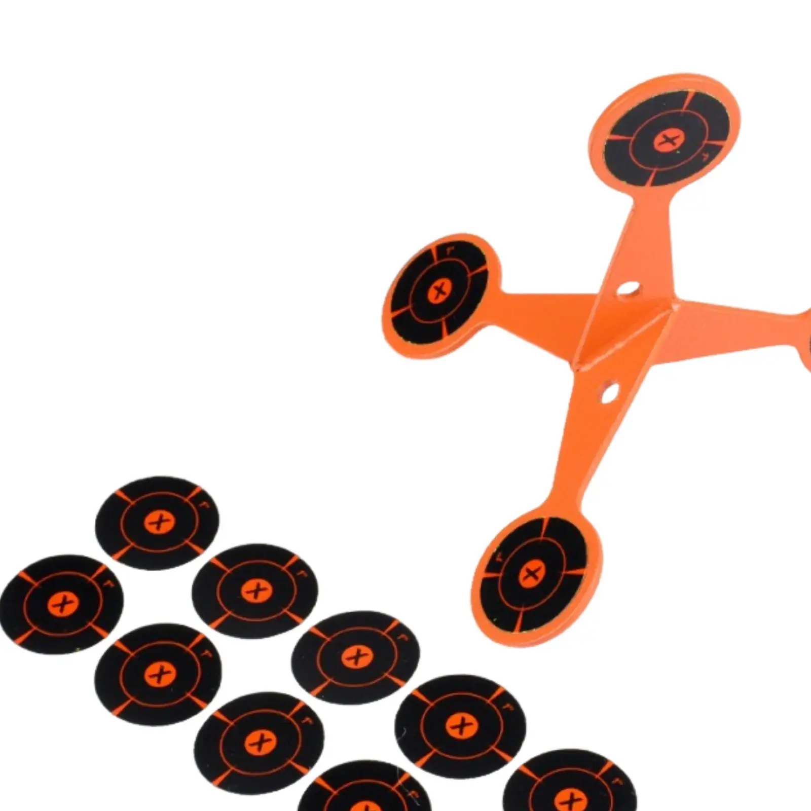 Rolling Flip Target Dynamic Feedback Alloy Steel Training Stickers Paper Set for Skill Building Indoor Outdoor
