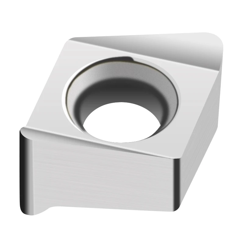 10 insertos de fresado de aleación dura de carburo 4NKT 060308 R para mecanizado de aluminio, cobre y carpintería