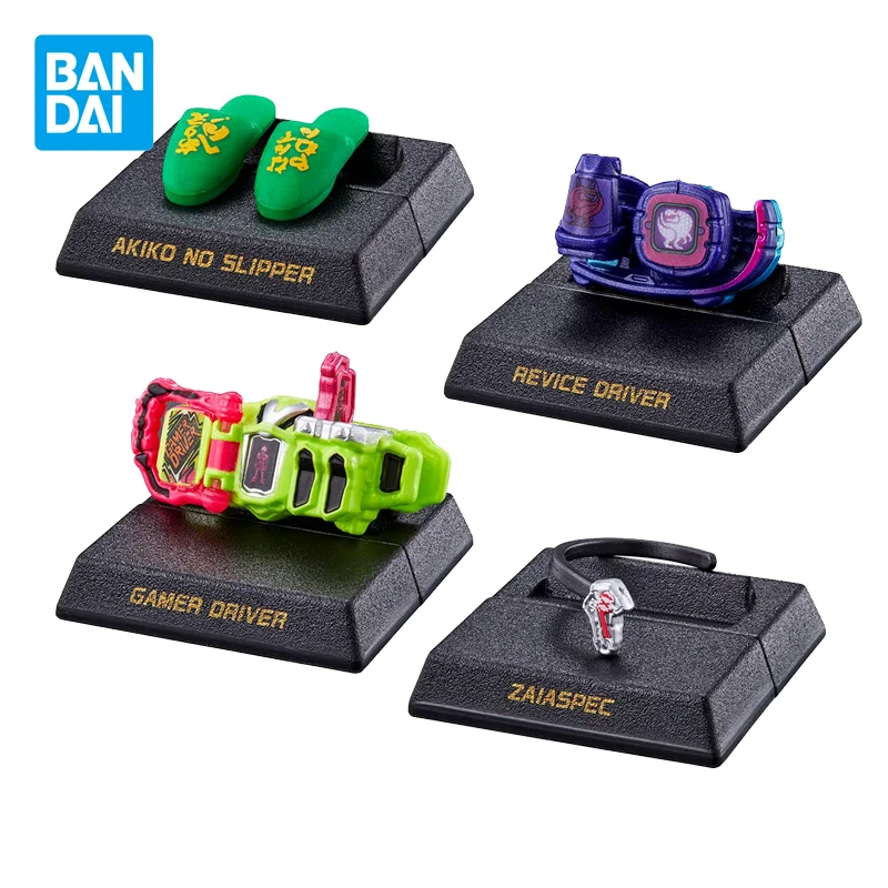 Bandai Original Kamen Rider Anime Figure Gashapon Action Figure Dolls Toys for Boys Girls Kids Gifts Collectible Model Ornaments