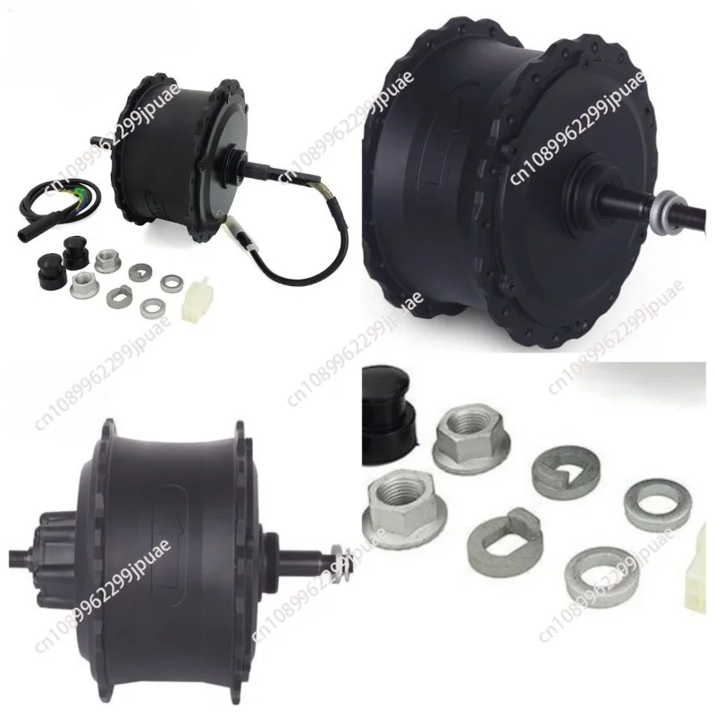 48V 750W Brushless Gear Hub Motor High Torque Fat Tire Snow Beach Bike ATV Electric Drive Motor