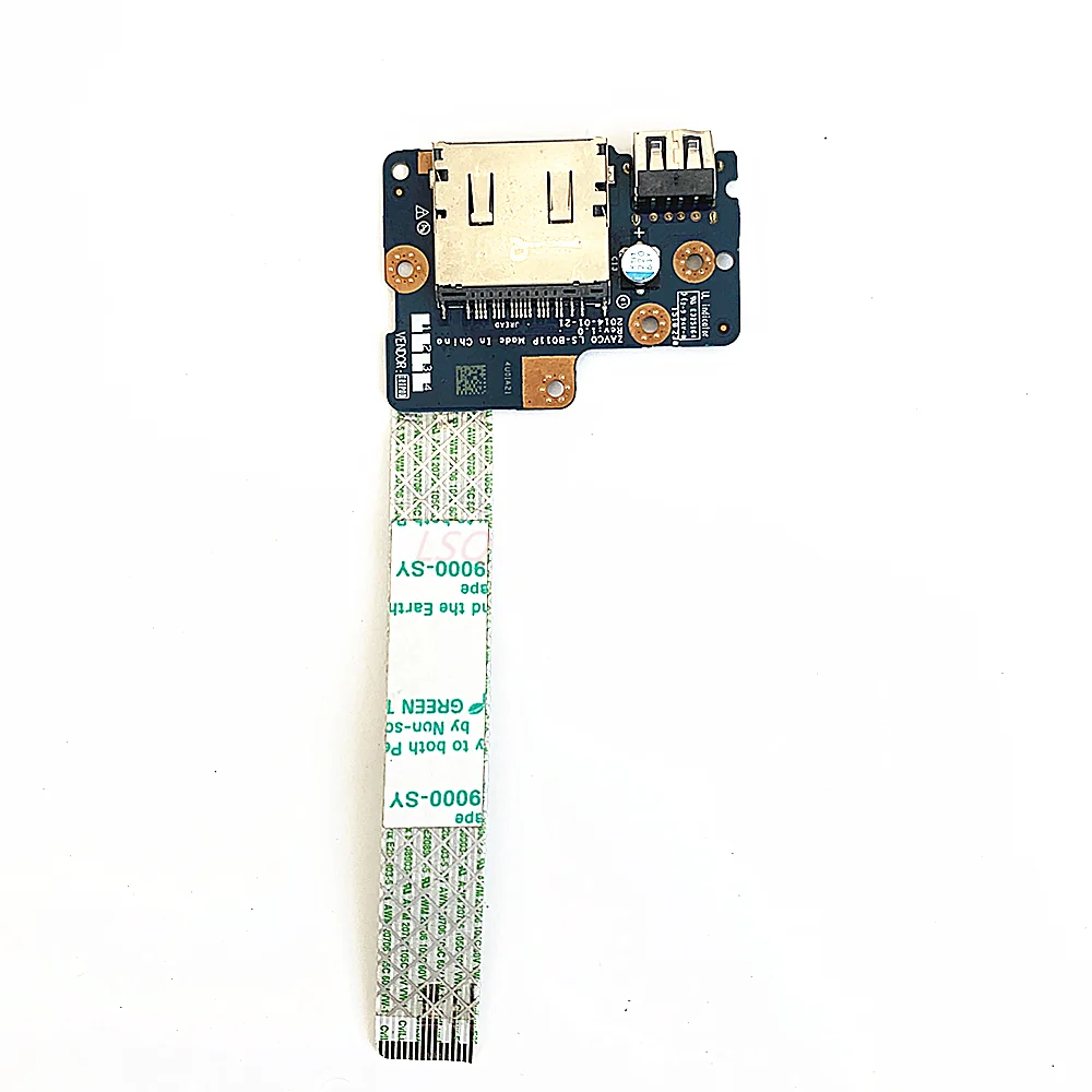 

LS-B011P For Dell Inspiron 15 5547 5548 5545 Card Reader USB Port Board W Cable 100% Test OK