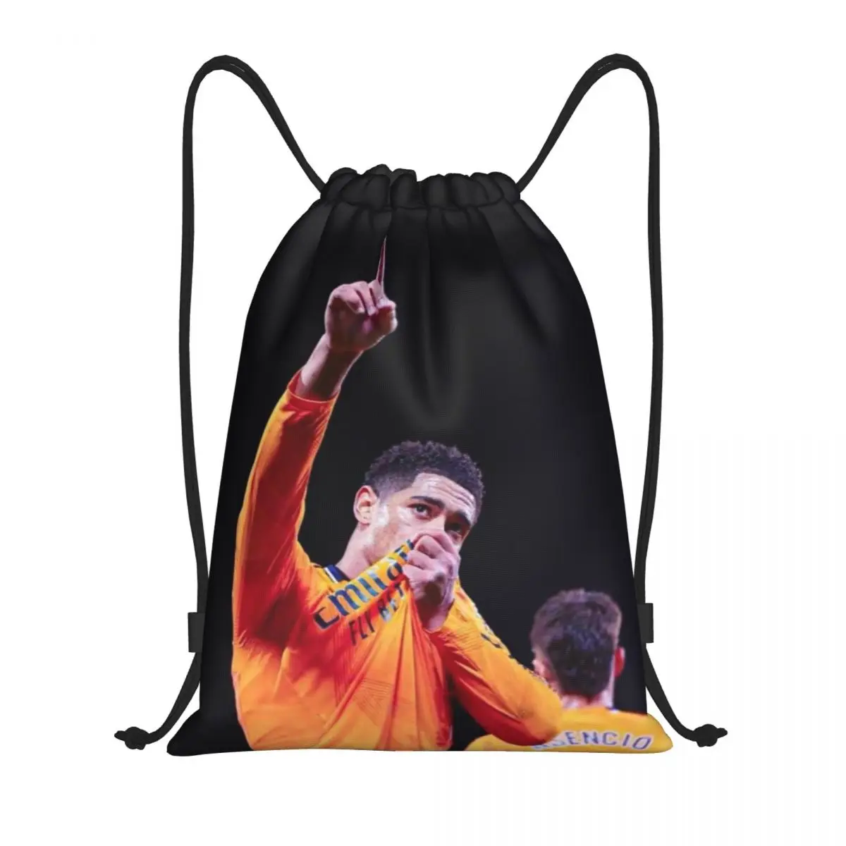 Custom JB-Bellingham Sport Bag, Football Bag ,Travel Fitness Sports Large Capacity Drawstring Pocket Backpack