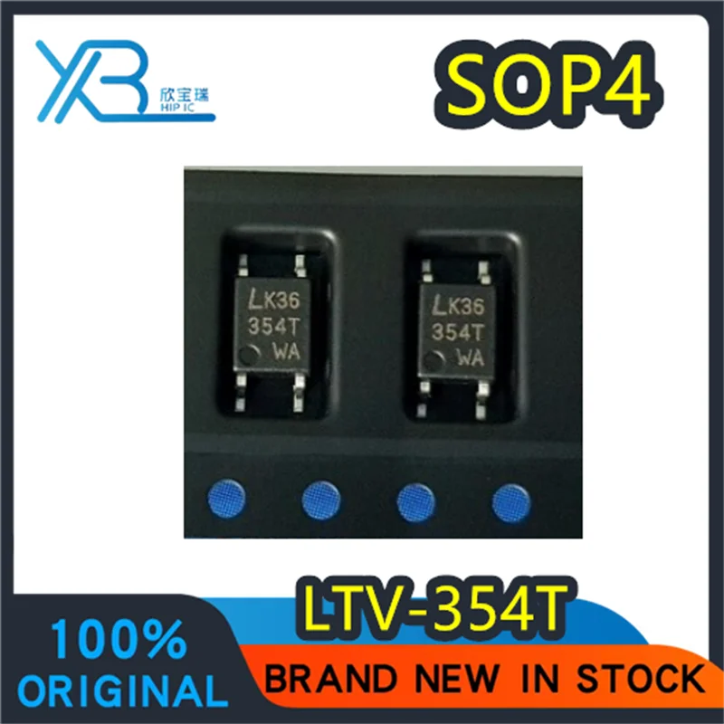 

(50/200 pieces) LTV-354T-A LTV354 354T SOP-4 SMD Bidirectional Optocoupler Brand New Original In Stock Fast Shipping