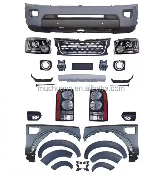 

High Quality Bumper Body Kit for 2009-2013 Land-Rover Discovery 3 Refit to 2014 Discovery 4 Body Parts