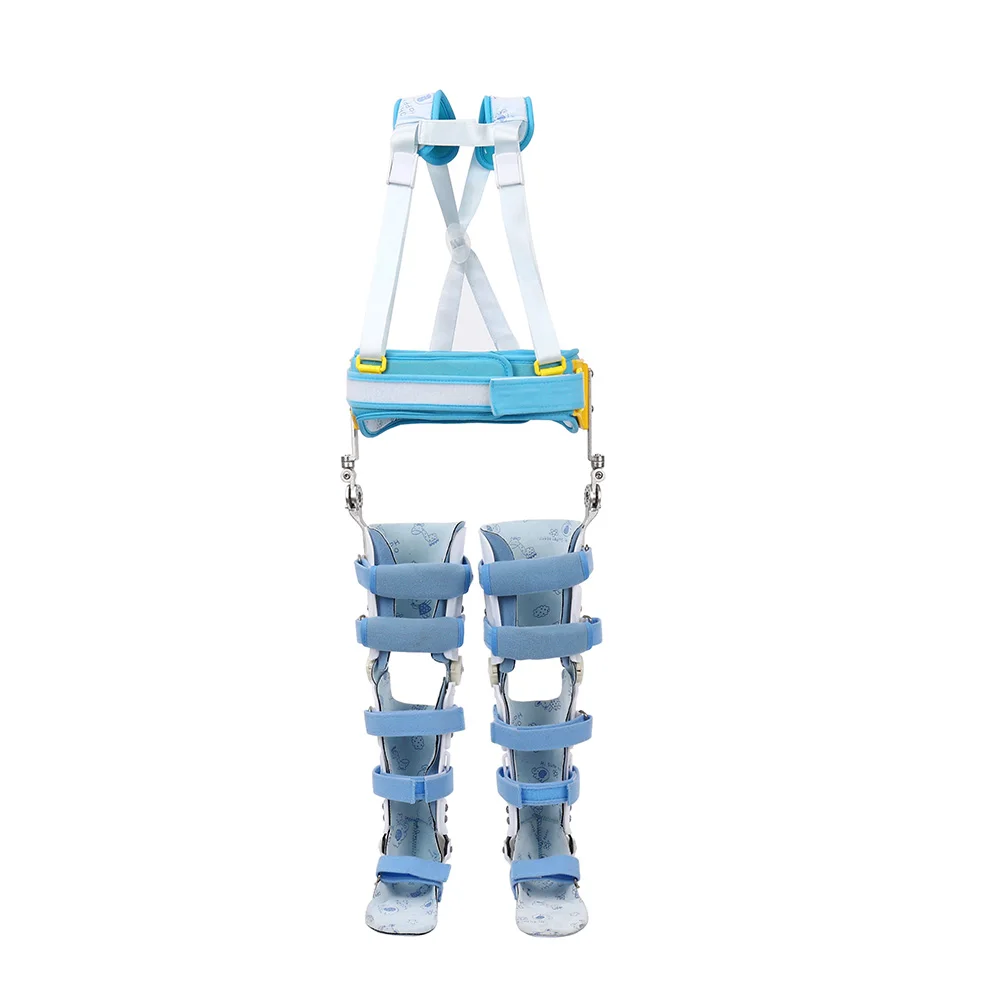 KID Hinged ROM Hip Knee Support Brace Hip Knee Ankle Foot Orthosis Leg Fracture for Knee Surgery Ligament Support