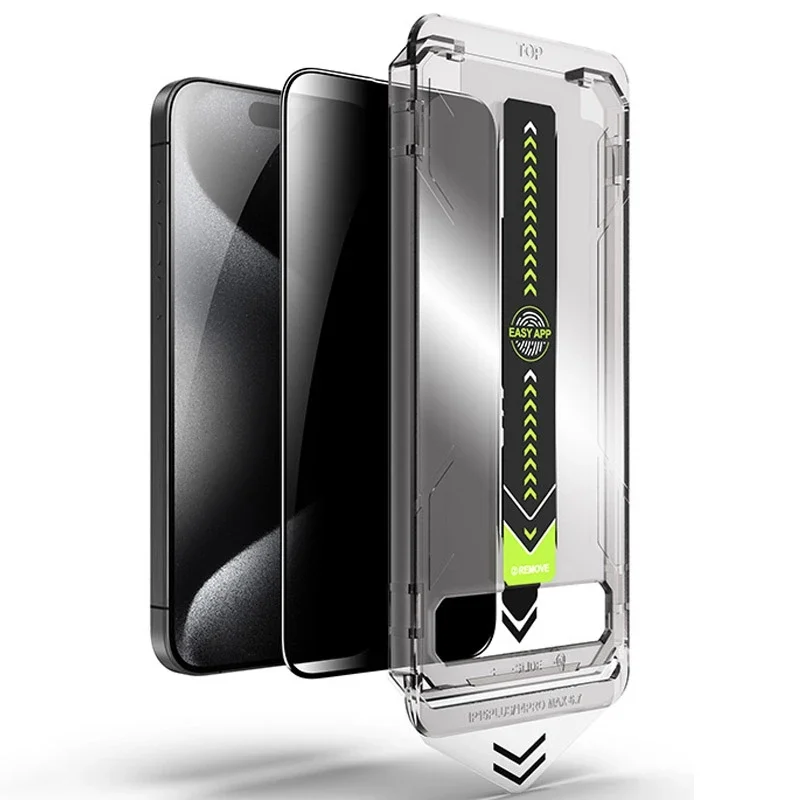 

Premium Tempered Glass For iPhone 16 15 Pro Max 16 Plus Easy Install Glass for iPhone16Pro 16 Pro Max Dust Free Screen Protector