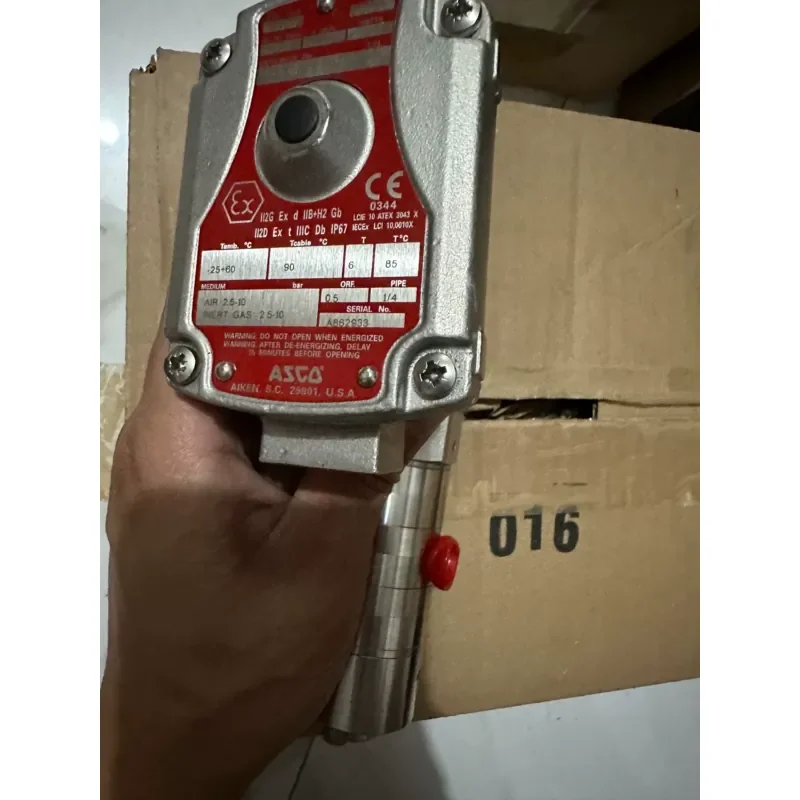 ASCO Explosion-proof Solenoid Valve WSLPKF8361H357, 24VDC, 0.5W