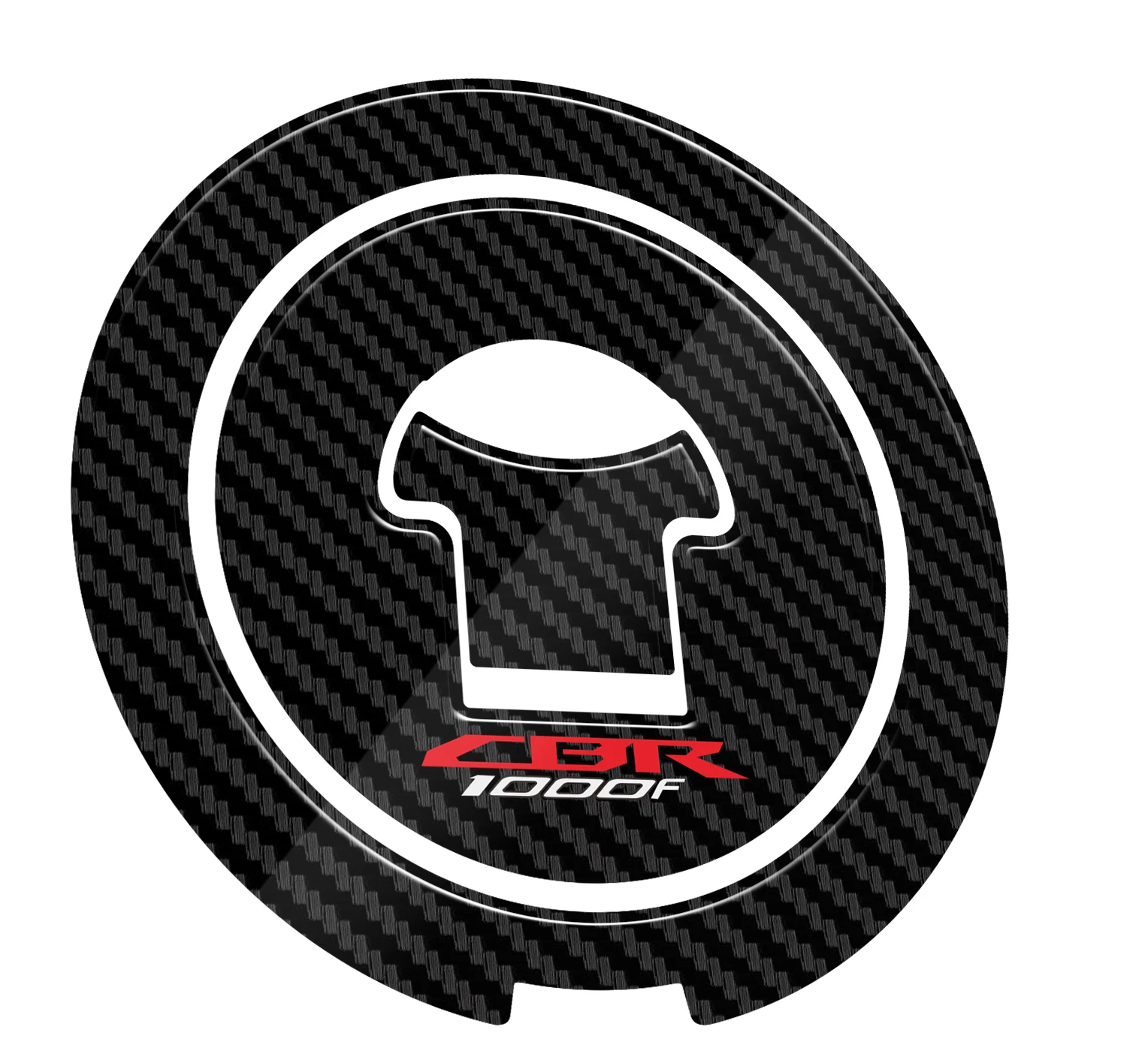 

3D Carbon-look Motorcycle Fuel Gas Cap Protector Decals For HONDA CBR1000F CBR 1000F 1987-1996 1988 1989 1989 1990 1991