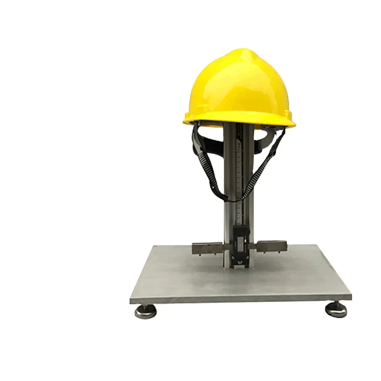 Safety Helmet Vertical Wearing Height Measuring Gauge Testing Device for Construction