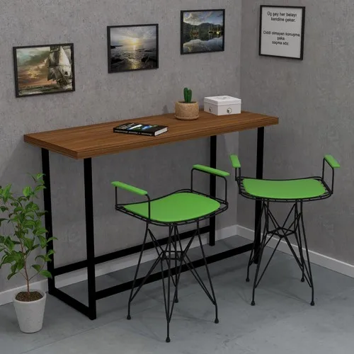 Knsz-taburete de Bar con jaula de alambre, 1 Li Artis55 syhyçl, reposabrazos para oficina, cafetería, Jardín y cocina