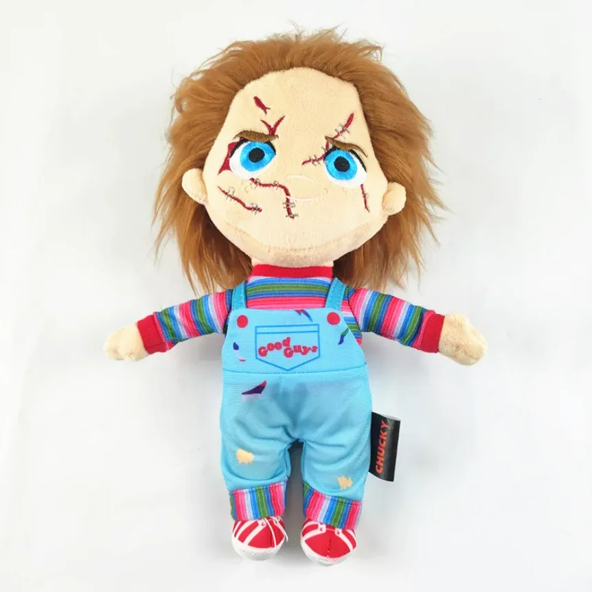 New Cute Movie Chucky Halloween Plush Girls Boys Kids Stuffed Toys For Children 25CM